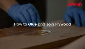 gluing plywood